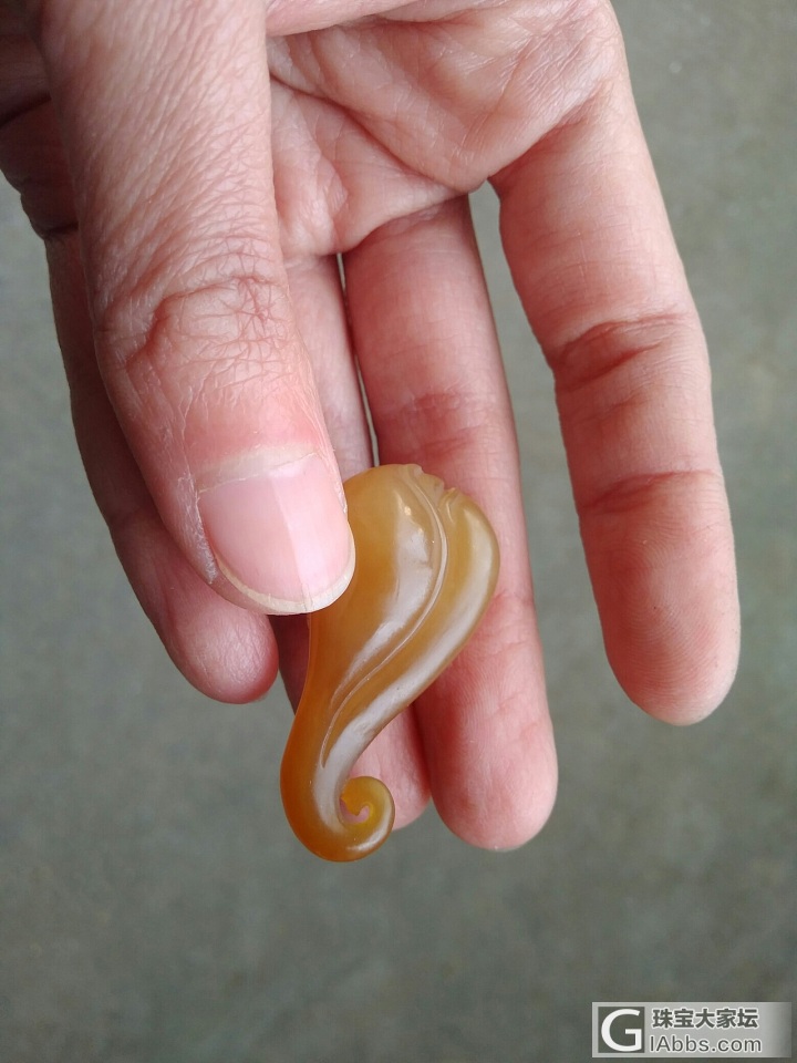 出两个萌版宝宝锁_挂件和田玉