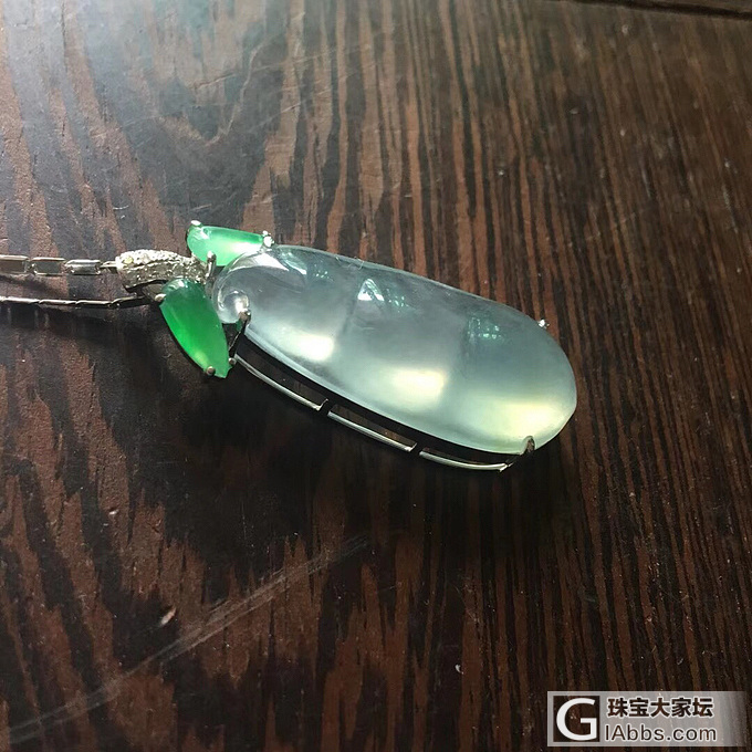 圈里看到个喜欢的豆子_吊坠翡翠