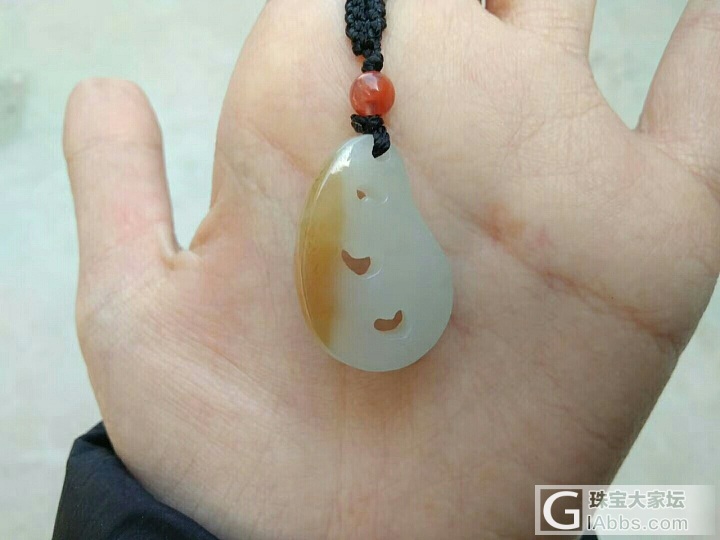 出两个萌版宝宝锁_挂件和田玉