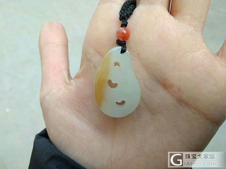 出两个萌版宝宝锁_挂件和田玉