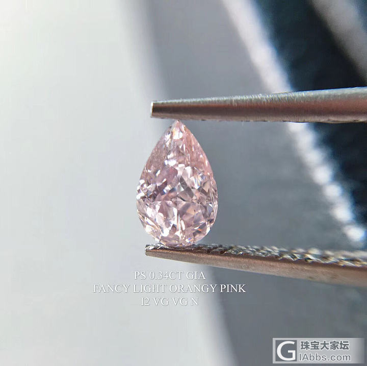 *GIA 粉钻*          
参数：GIA 0.34CT Fancy L..._彩钻