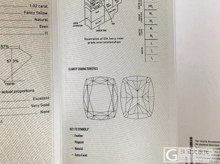 *GIA黄钻*  新货上架 
参数：GIA 1.02CT Fancy Yello..._彩钻