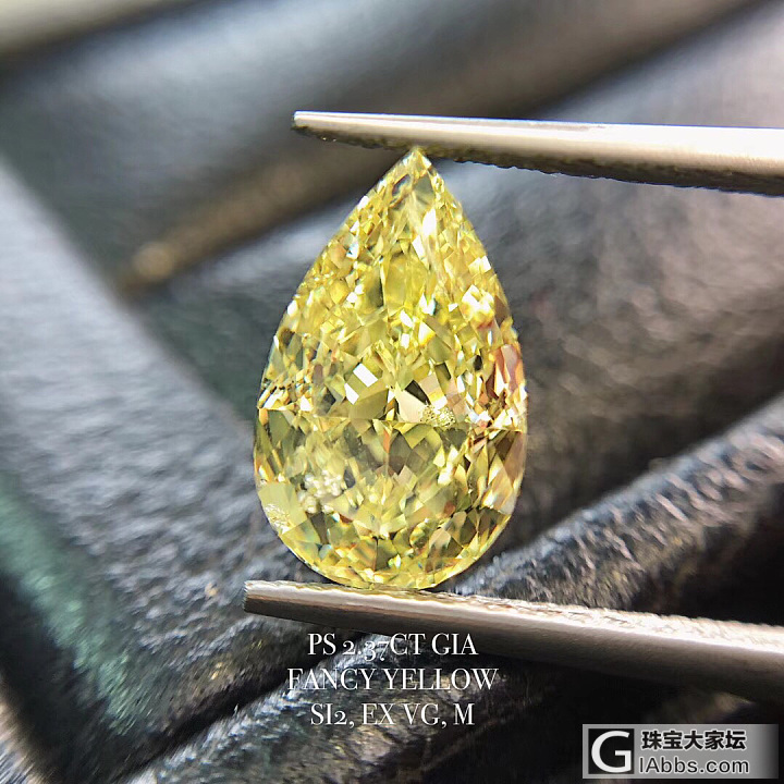 *GIA黄钻*  💫新货上架 💫
参数：GIA 2.37CT Fancy Yel..._异形钻彩钻