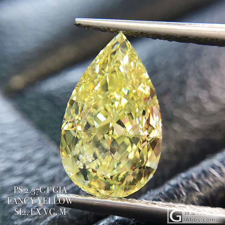 *GIA黄钻*  💫新货上架 💫
参数：GIA 2.37CT Fancy Yel..._异形钻彩钻