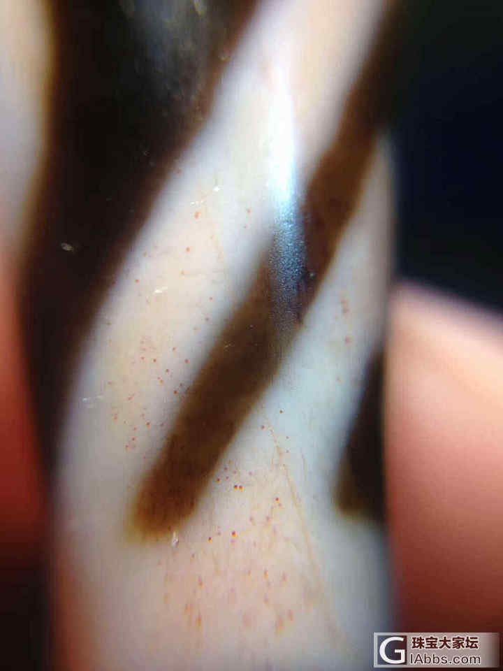 朱砂一眼靠山天珠11.5/36mm,一眼靠山前途无限好