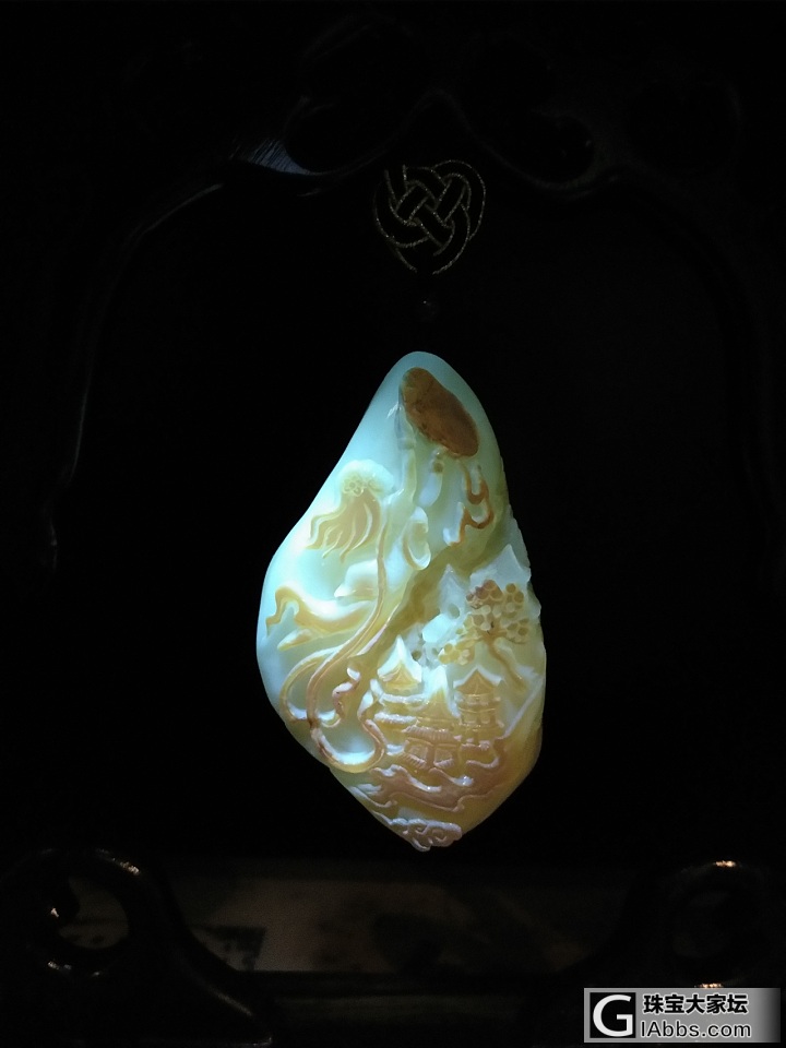 女娲补天，绘图好了_雕刻蜜蜡