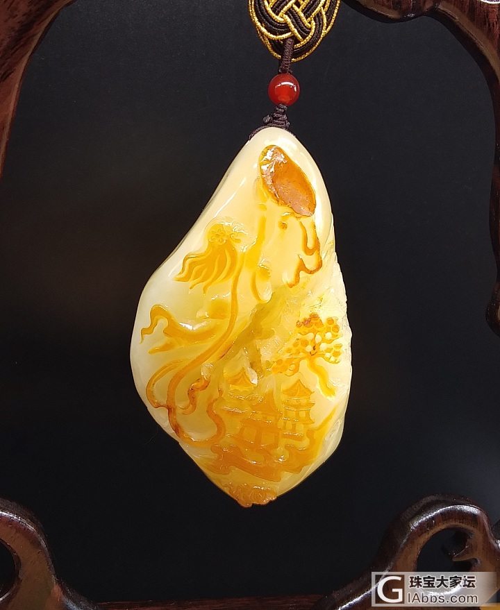 女娲补天，绘图好了_雕刻蜜蜡