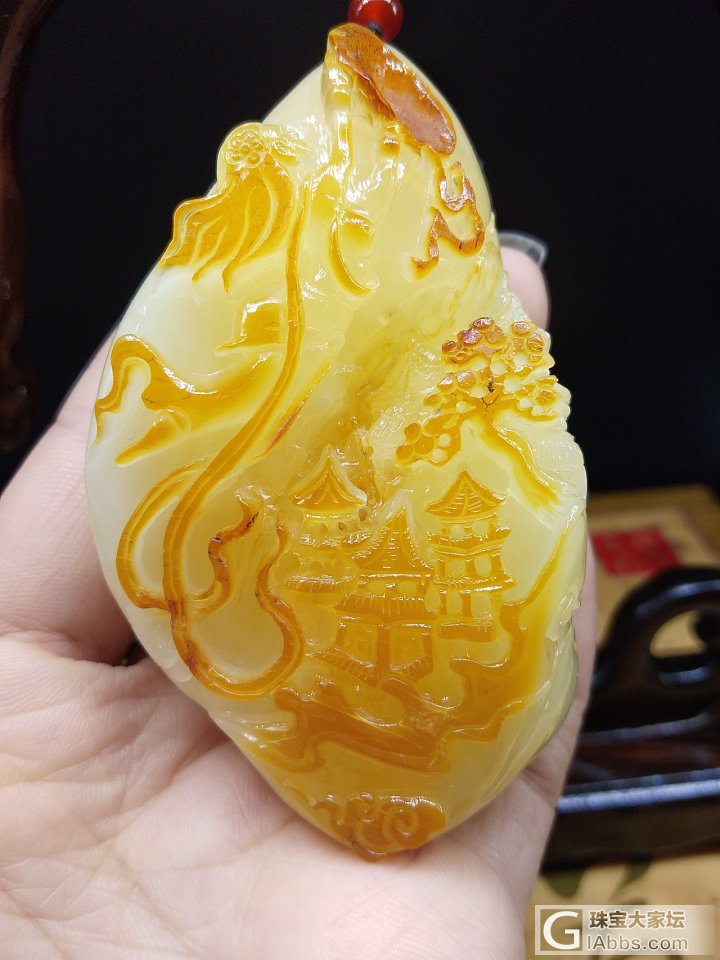 女娲补天，绘图好了_雕刻蜜蜡