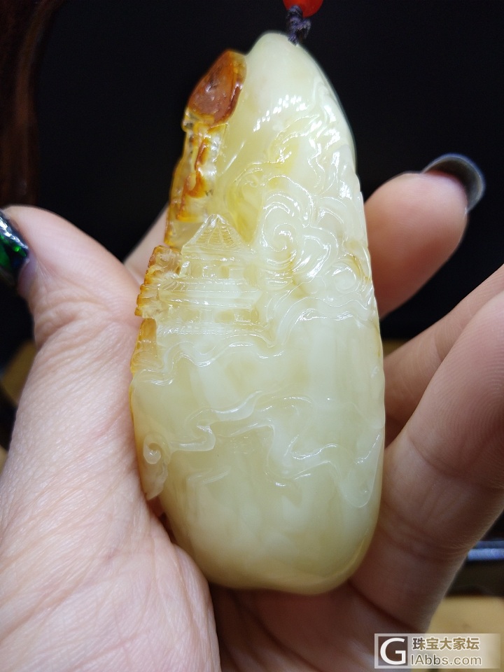 女娲补天，绘图好了_雕刻蜜蜡