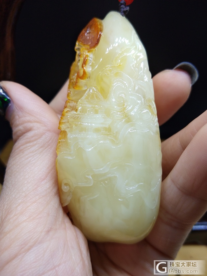 女娲补天，绘图好了_雕刻蜜蜡