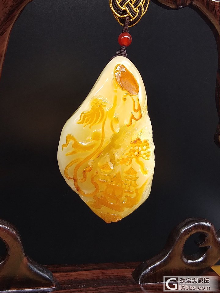 女娲补天，绘图好了_雕刻蜜蜡