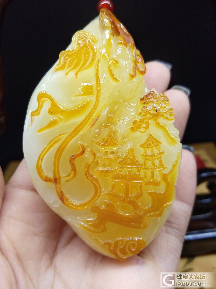 女娲补天，绘图好了_雕刻蜜蜡