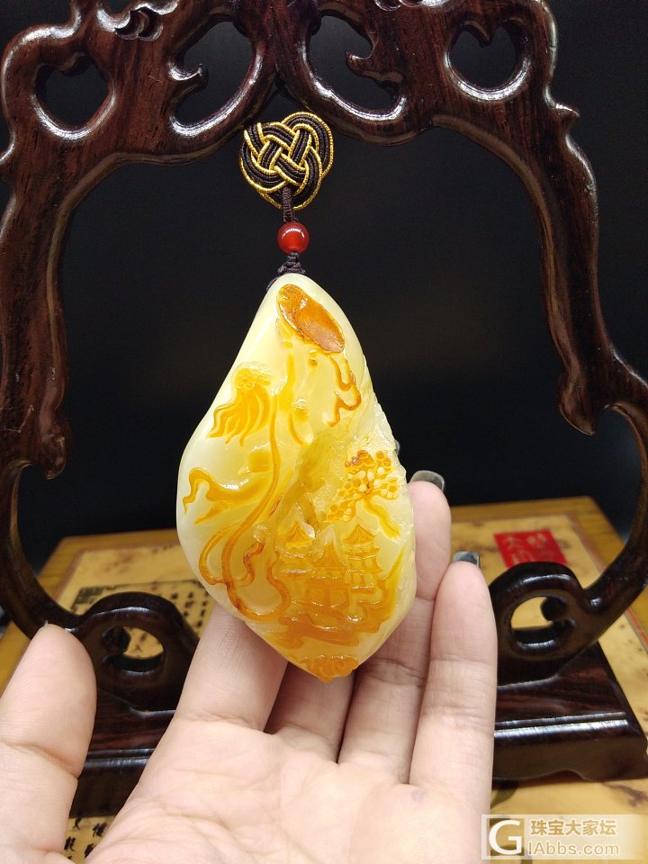 女娲补天，绘图好了_雕刻蜜蜡