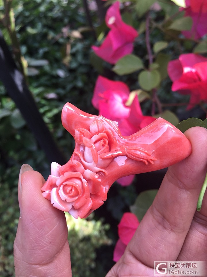 我有一树花—之三_挂件珊瑚