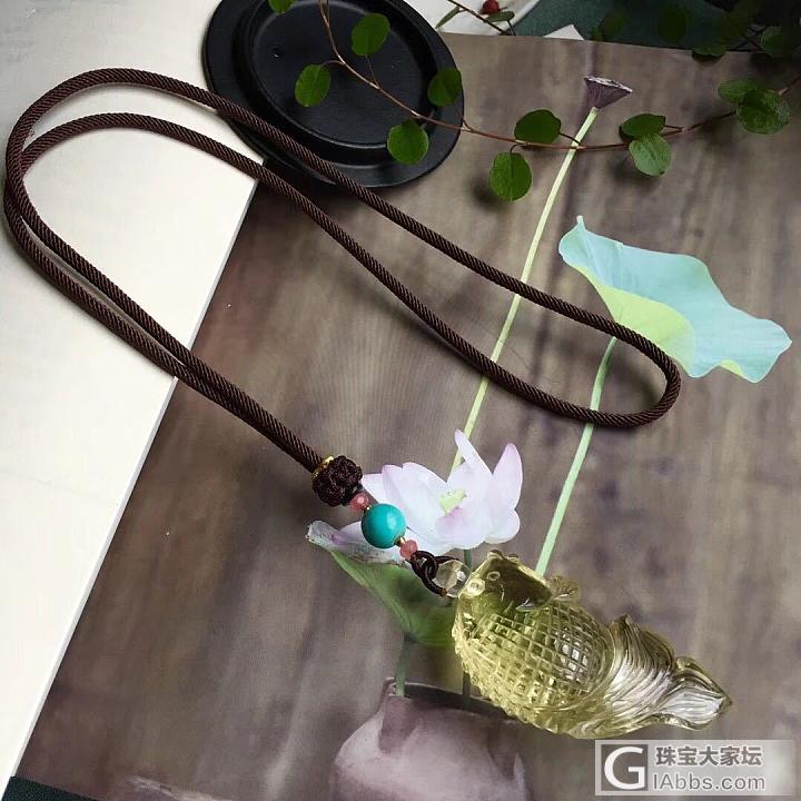 天然黄水晶鱼吊坠，年年有余！优惠价298/款_挂件黄水晶