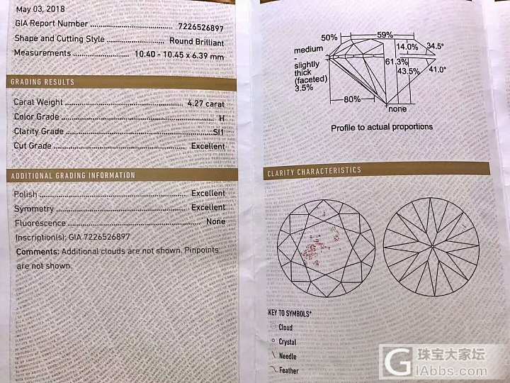 上几粒钻石，2克拉多，4克拉多！_钻石