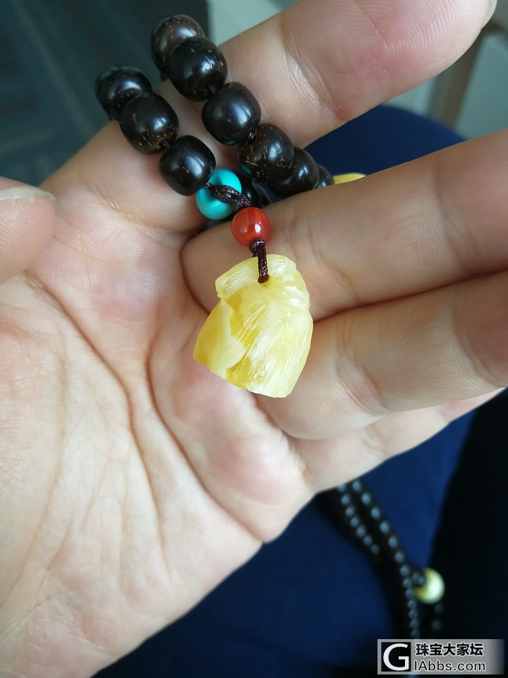一早秀新欢_珠串椰壳
