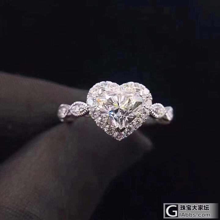 新货发售🌟心形1.01克拉H.VS1_千寻珠宝异形钻