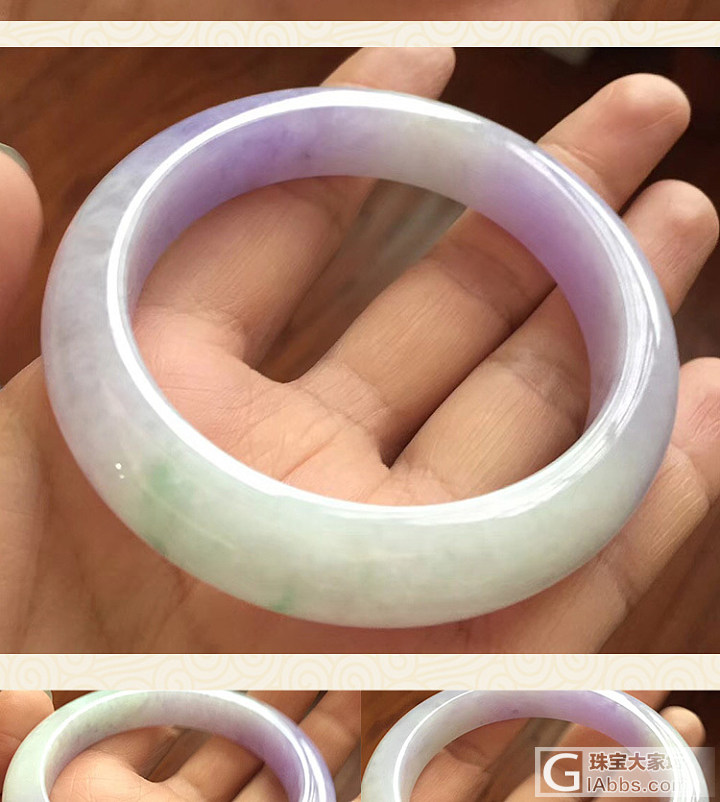 【4.24.2】天然老坑翡翠A货春彩圆镯 飘花圆镯 特别美好 温婉大方_翡翠手镯