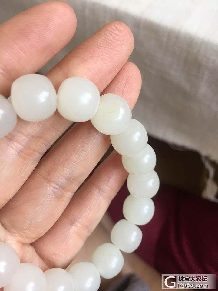 彻底出坑啦 夏天先来一波手串_珠串玉石菩提子和田玉