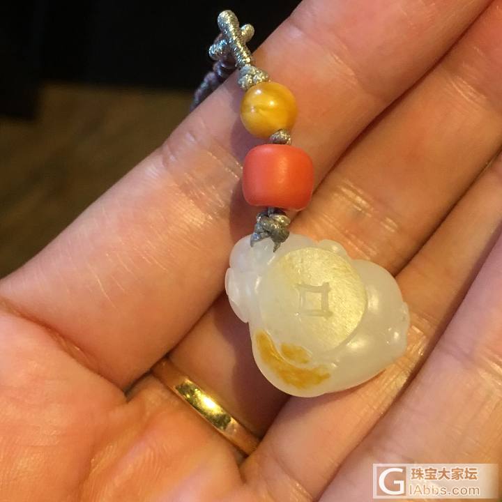 小满：大欢喜不如小确幸_挂件和田玉