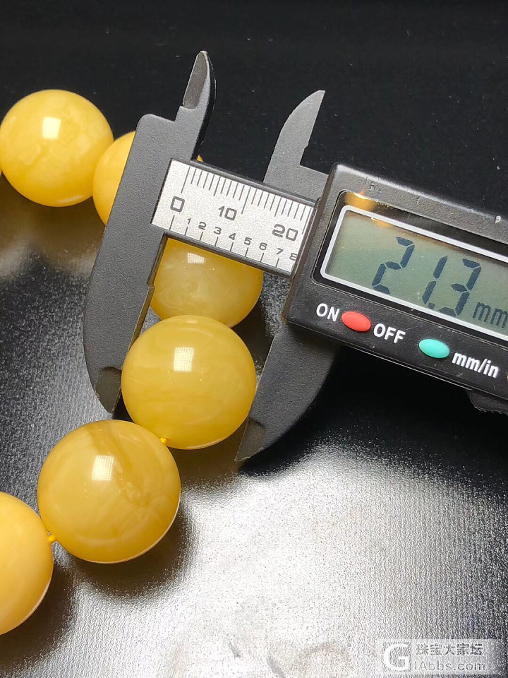 63.13克！21+俄料满蜡大手串！蜡质非常蜡实饱满！纹理清晰！全品无杂裂！清货..._珠串蜜蜡