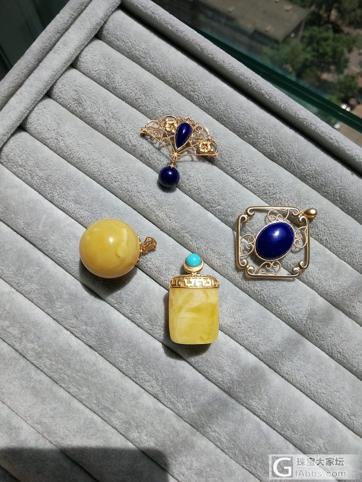 酱油起来的鸡_吊坠青金石蜜蜡