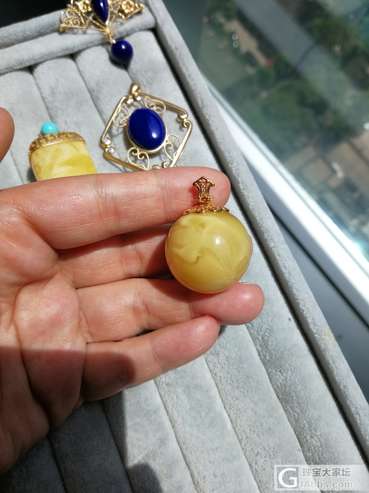 酱油起来的鸡_吊坠青金石蜜蜡