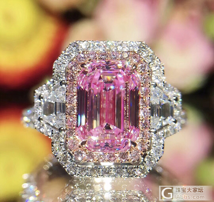 粉钻 2.03ct Very Light Pink 顶级净度 IF._戒指彩钻