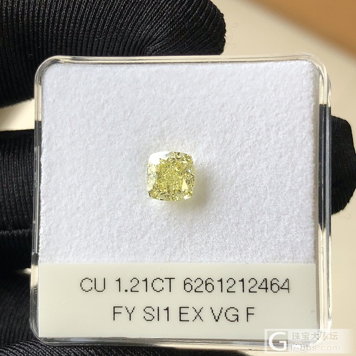 *GIA黄钻*  🔅新货上架🔅
参数：GIA 1.21CT Fancy Yell..._彩钻