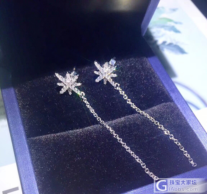 新款🎉！最近很火的一部电视剧【温暖的弦】张钧甯女神同款😍！_耳坠钻石