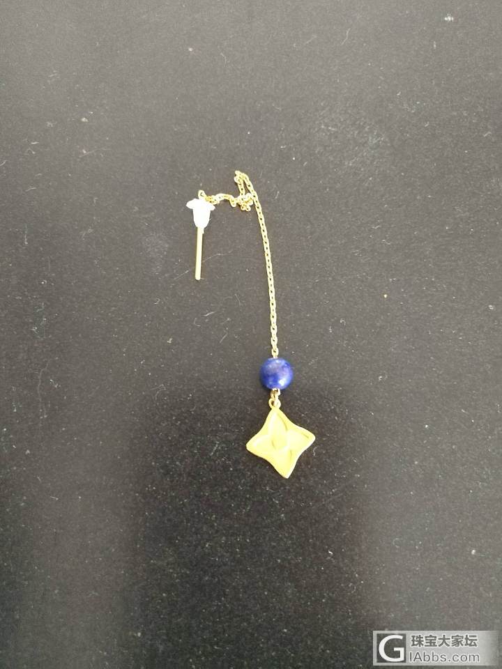 求助_耳线金