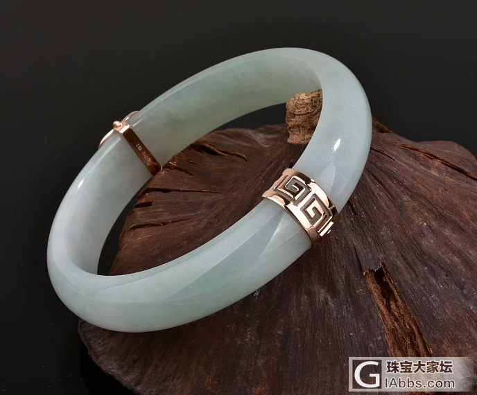 姐妹们帮忙看看这个镯子的竖裂怎么包好看又牢固！_手镯维修翡翠