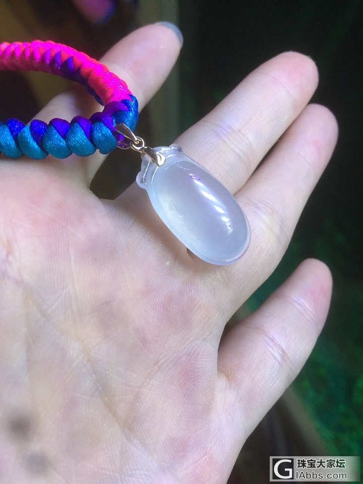 最近带的！_编绳翡翠