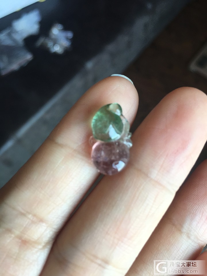 大白菜系列七——200元一个的戒指戒面手镯_有机宝石彩色宝石碧玺翡翠挂件戒面戒指