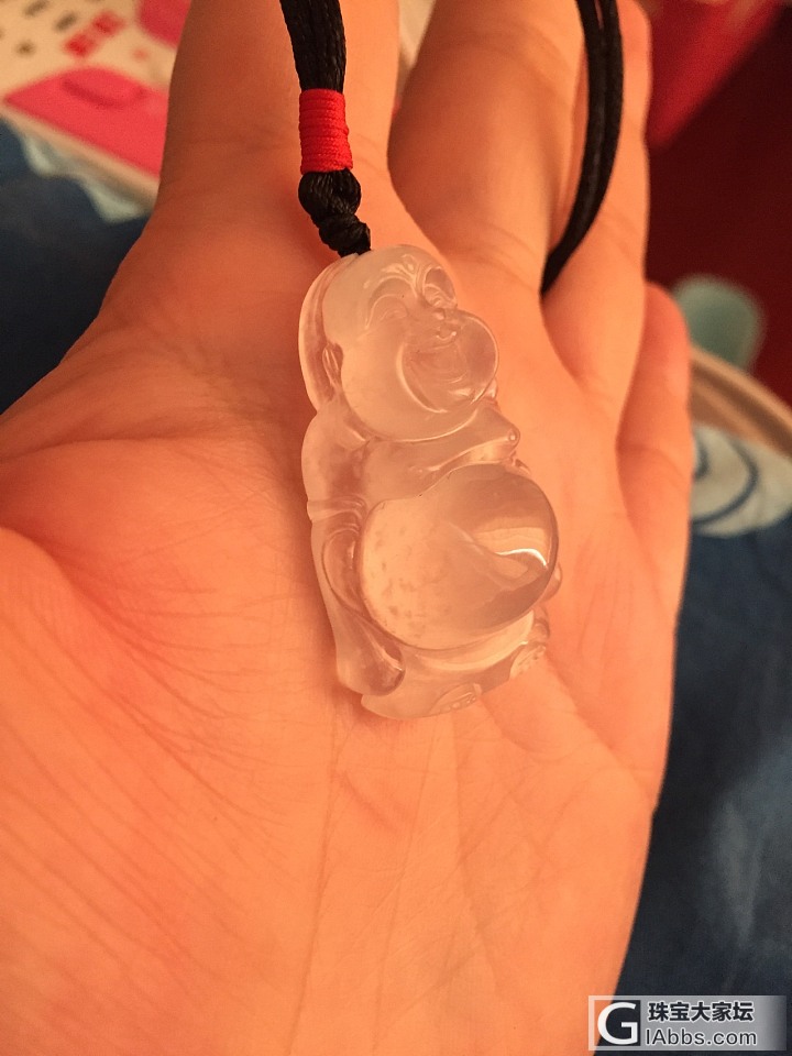 最近带的！_编绳翡翠