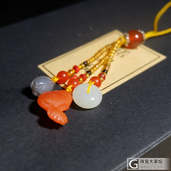 拼个吉祥三宝出来_挂饰和田玉