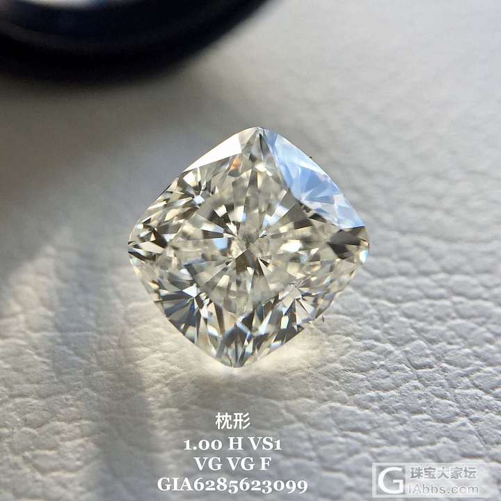 【千寻珠宝】1克拉💎枕形现货上新_千寻珠宝异形钻