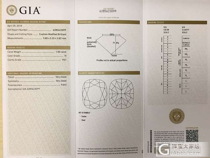 【千寻珠宝】1克拉💎枕形现货上新_千寻珠宝异形钻