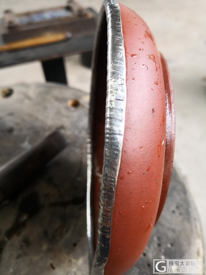 手工纯银包古董紫沙器具口，请多指教。_维修