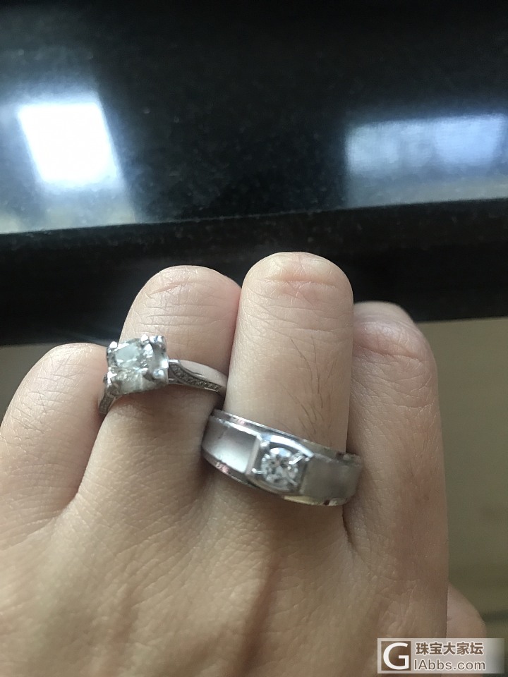 有没有人和我一样 结婚钻都不怎么带滴_戒指钻石