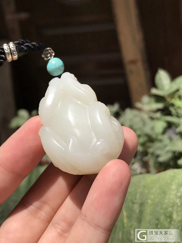 新疆和田且末料招财貔貅挂件_挂件和田玉