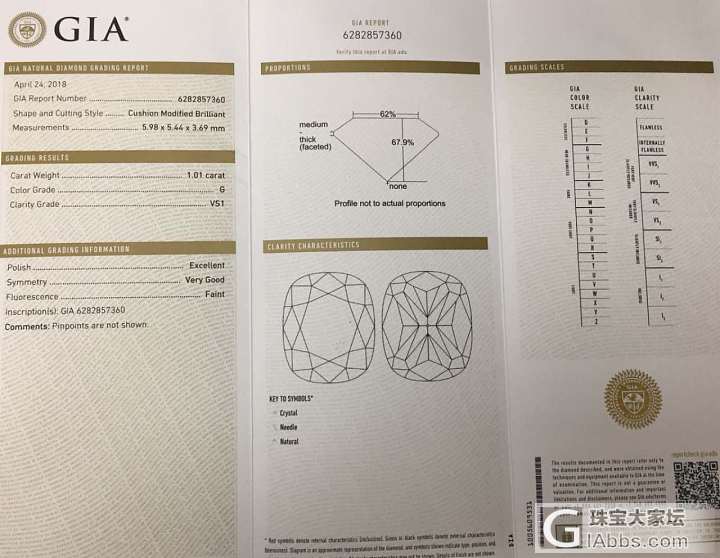 【枕形钻石】1克拉现货《二》_千寻珠宝异形钻