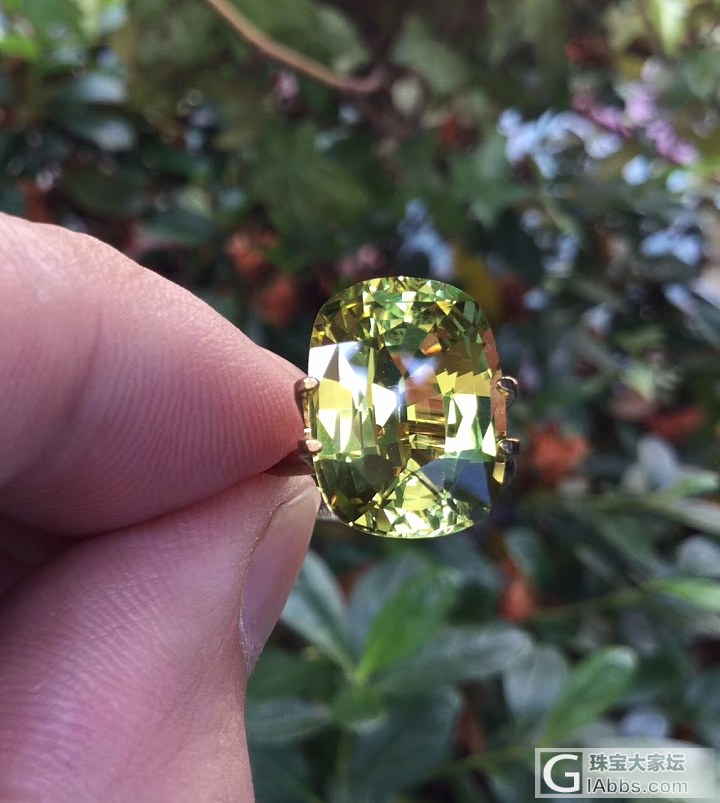 ##中颐天然未加热金绿宝石##  9.72ct_刻面宝石金绿宝石