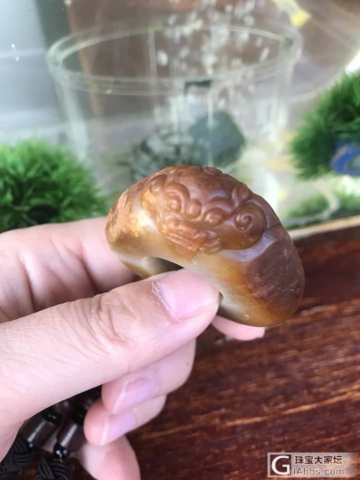 籽料扳指，大家给看看_扳指和田玉