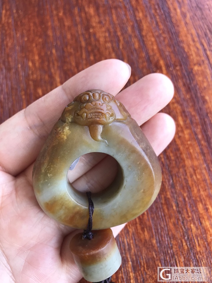 籽料扳指，大家给看看_扳指和田玉
