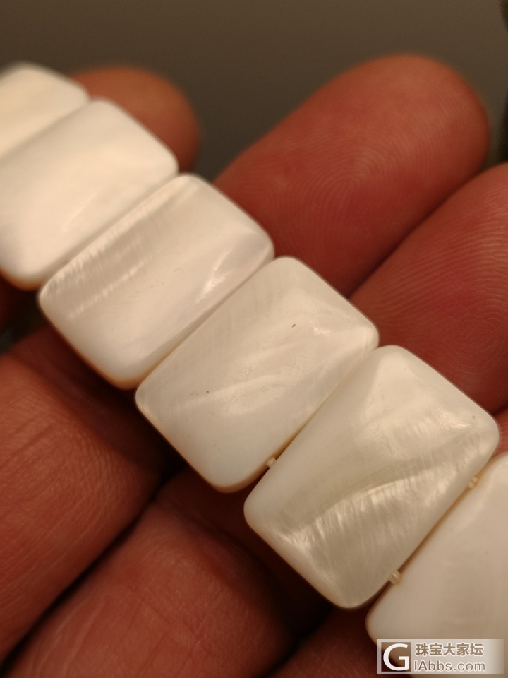 砗磲方片手排链_手排