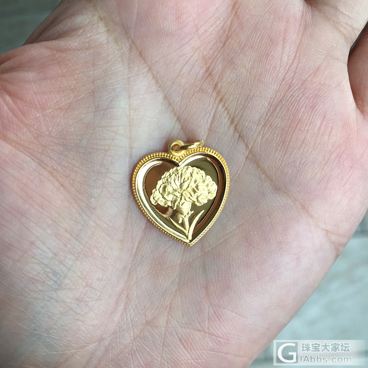 周生生做工真好_周生生吊坠金
