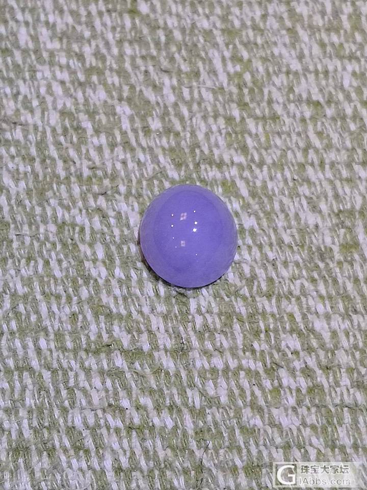 刚收了一个大紫蛋，做吊坠的_蛋面翡翠