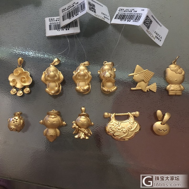 黄金_吊坠金